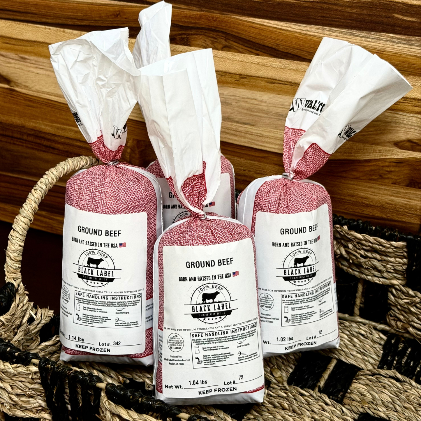 Ground Beef — Priced per Pound