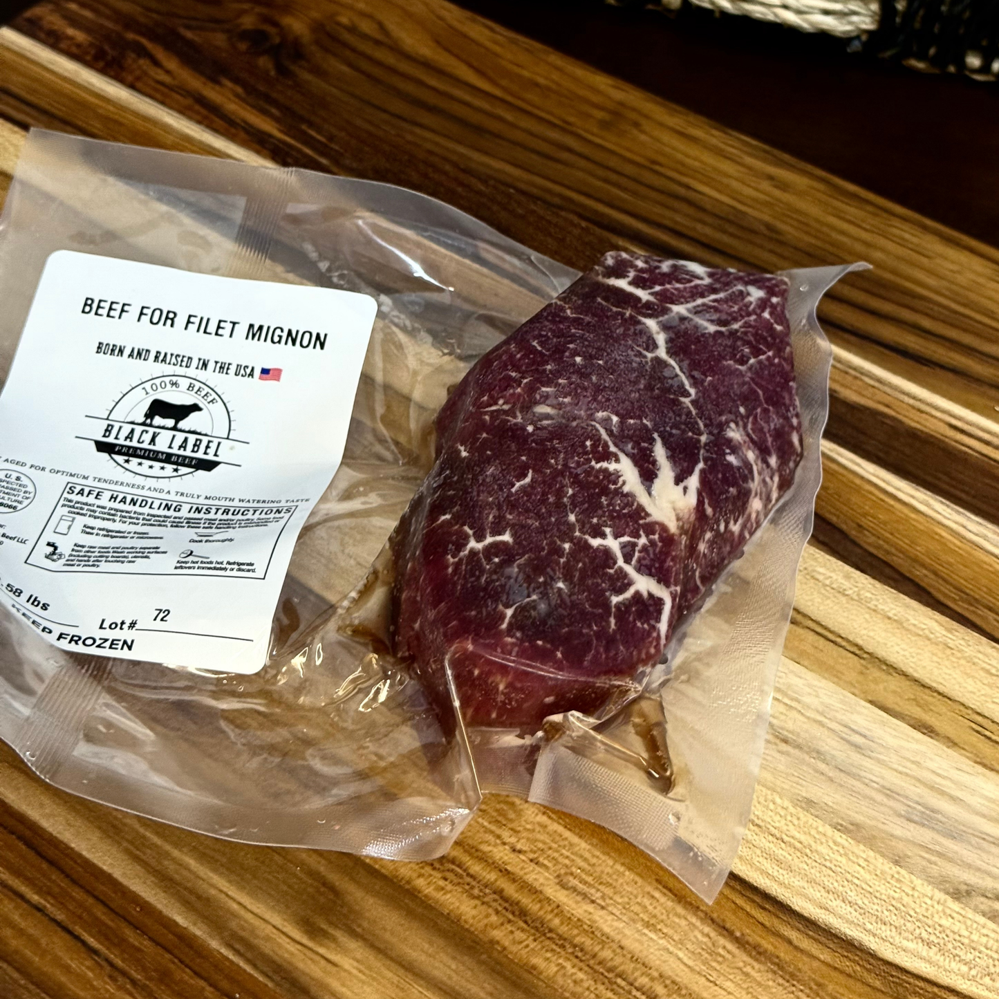 Filet Mignon — Priced per Pound