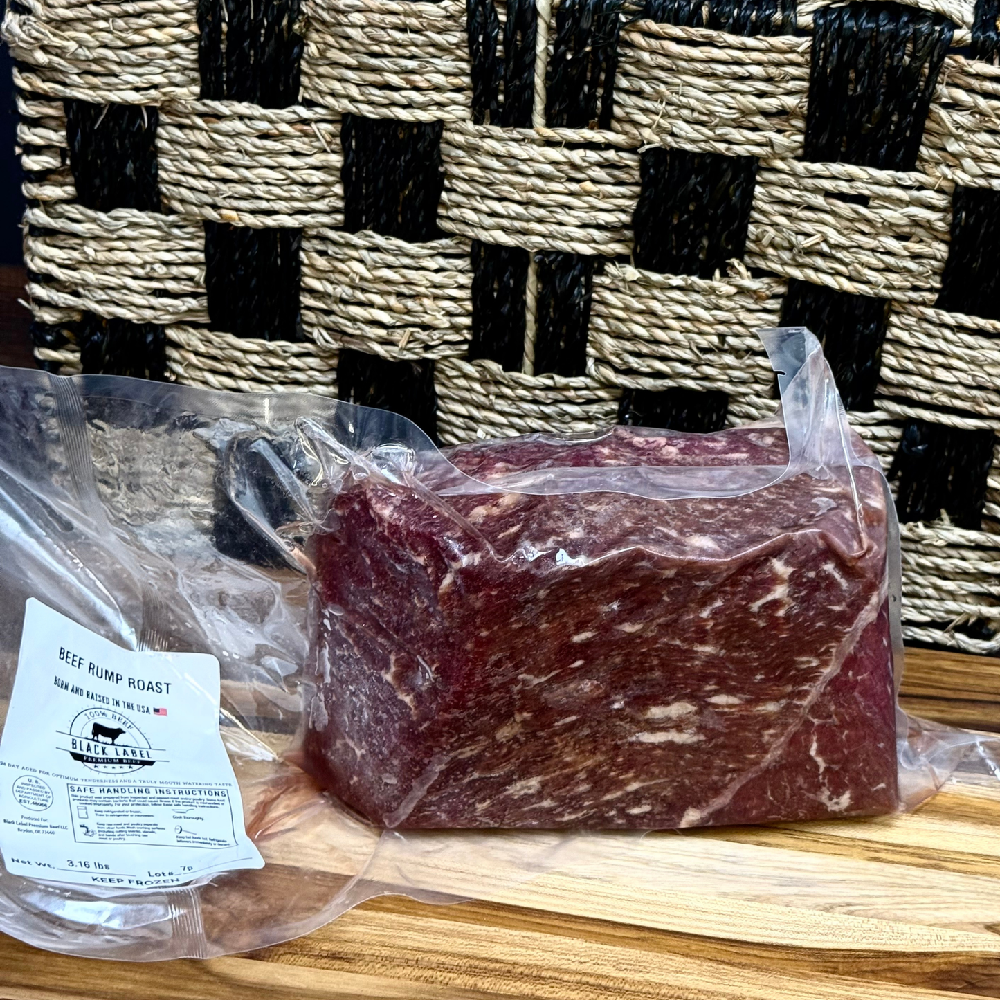 Rump Roast — Priced per Pound