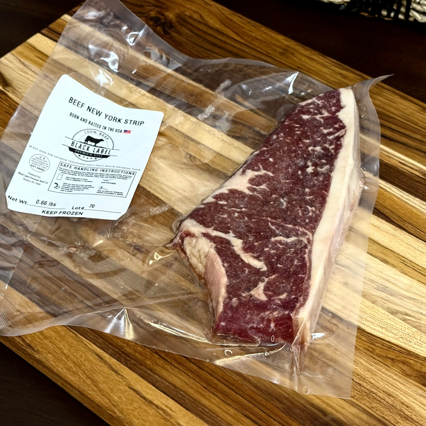 New York Strip — Priced per Pound